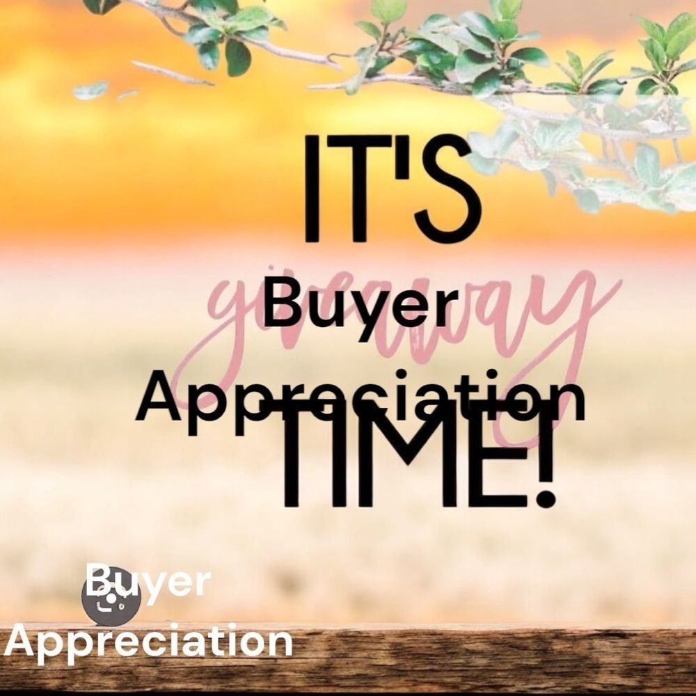 ππBuyerβAppreciation Giveaway